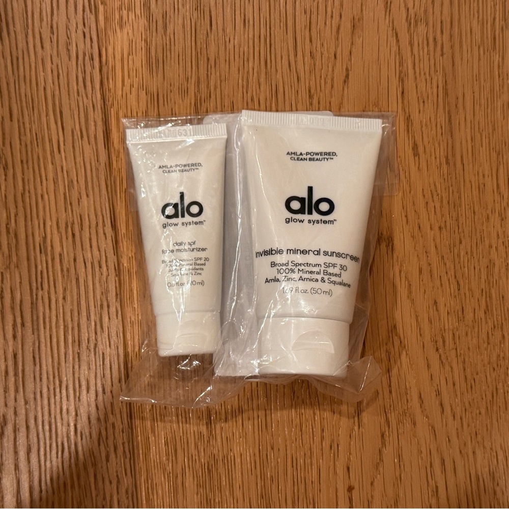 ALO Yoga Moisturizer and Sunscreen Travel Size Set
